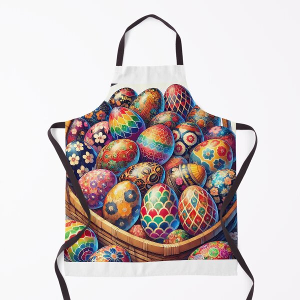 Item preview, Colorful Easter Eggs in Decorative Basket designed and sold by Lacritsa .