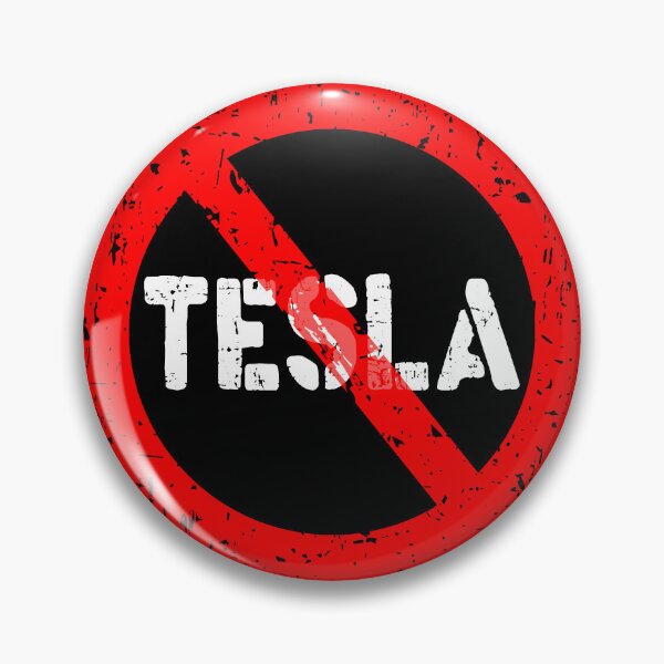 Item preview, Banned tesla elon, NO ELON!  anti elon, no elon musk, no musk, Anti-Elon Musk car Bumper Decal For elon musk tesla haters! black white designed and sold by ramwebroom.