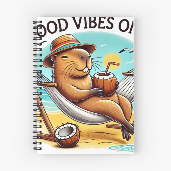 Item preview, Good vibes only Capybara designed and sold by NovaClo.