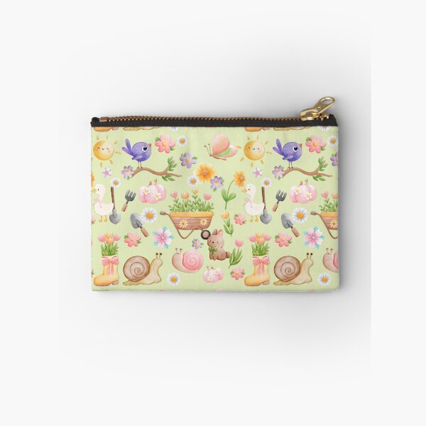Item preview, Spring Garden Bliss Cute Animal and Floral Pattern designed and sold by Betsytiptoe.