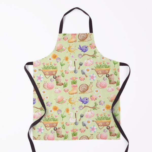 Item preview, Spring Garden Bliss Cute Animal and Floral Pattern designed and sold by Betsytiptoe.