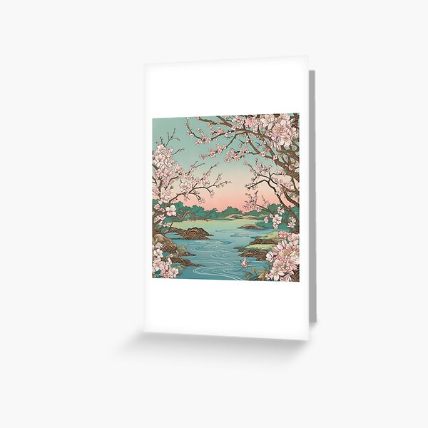 Item preview, Blossoms by the Water designed and sold by TenkaTees.