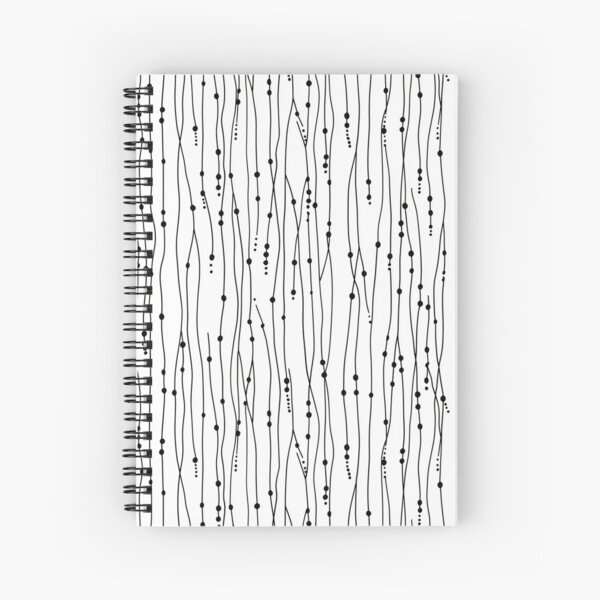 Item preview, Black Freestyle Lines + Dots designed and sold by mirror circus.