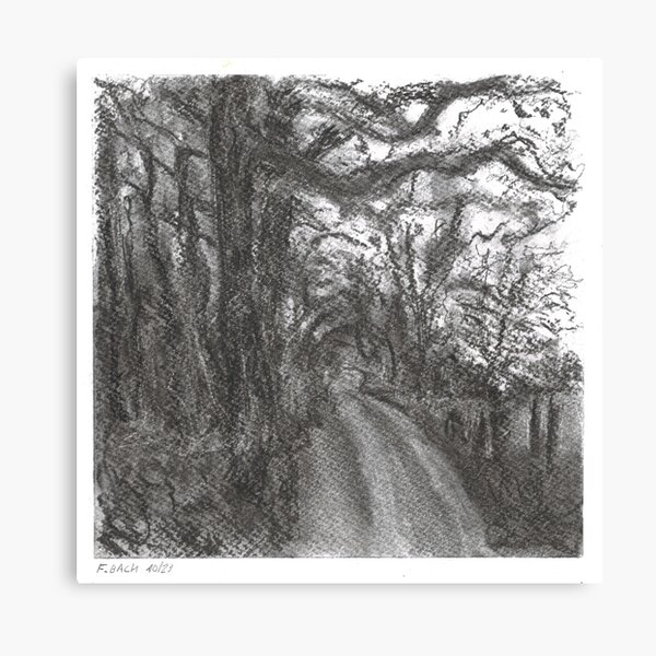 Item preview, The path at the edge of the forest designed and sold by FredericBach.