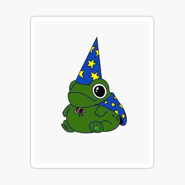 Item preview, Magician frog designed and sold by CreativeDrift.