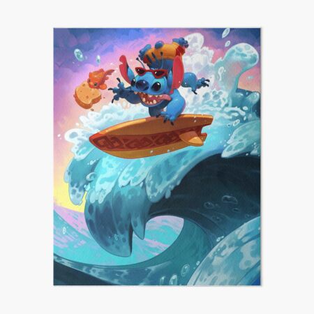 Vista previa del artículo con la obra «Lilo Stitch», diseñado y vendido por dexmrStudios.