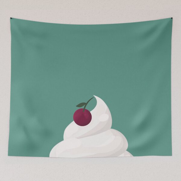 Item preview, Soft served with a cherry on top designed and sold by JennyPrintsUK.