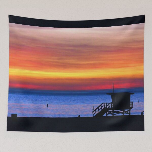 Item preview, Multicolor Sunset Santa Monica photographed by KAT designed and sold by KATKattalestv.