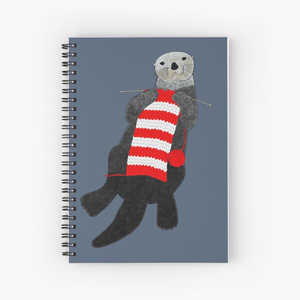 Item preview, Knitting sea otter designed and sold by SnailAndCo.