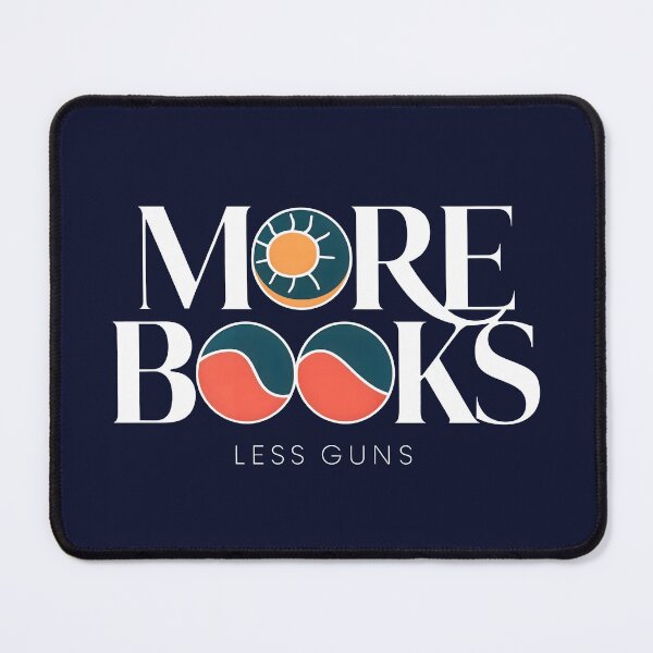 Item preview, More Books Less Guns - anti gun designed and sold by Vashy56.
