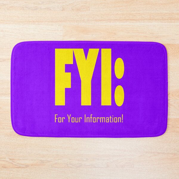 Item preview, FYI designed and sold by Seeded.