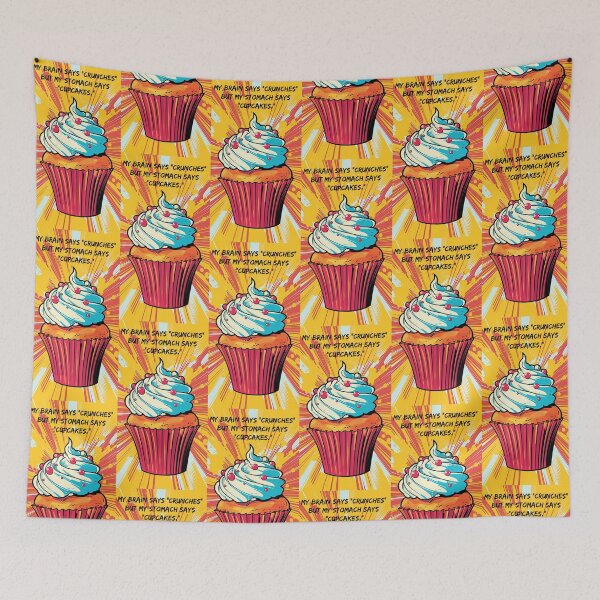 Item preview, cupcake or crunches designed and sold by askdesigncgn.