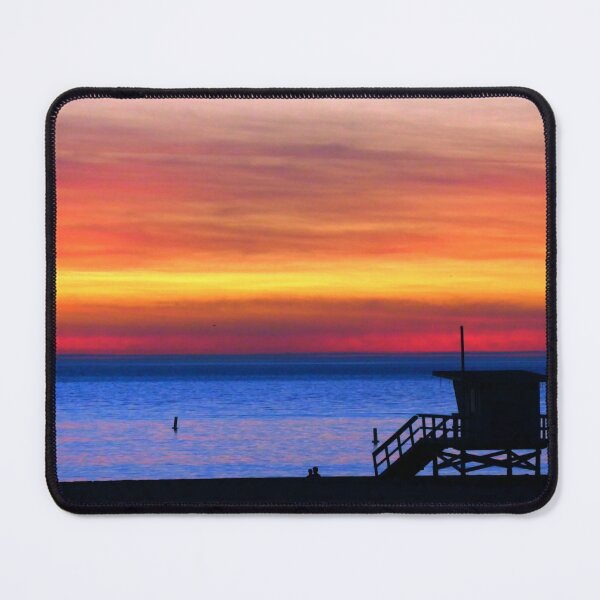 Item preview, Multicolor Sunset Santa Monica photographed by KAT designed and sold by KATKattalestv.