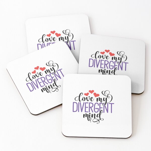 Item preview, Love my divergent mind designed and sold by Curious Frog.