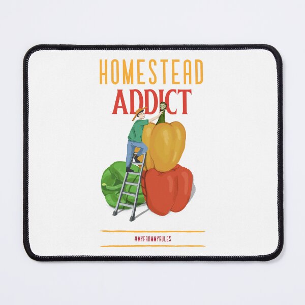 Item preview, “Homestead Addict - My Farm, My Rules T-Shirt - Rustic Country Living Apparel” Homesteading T-shirt designed and sold by Kaehaniz.