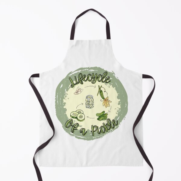 Item preview, Life cycle of a pickle watercolor design designed and sold by TWNest.