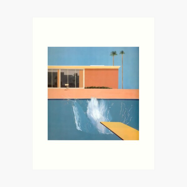 Aperçu de l'œuvre David Hockney, un plus grand succès créée et vendue par Ceremonials-.