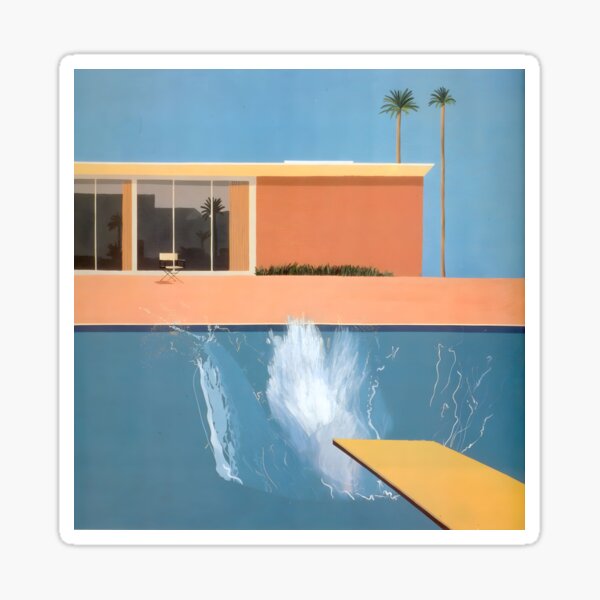Artikel-Vorschau von David Hockney Ein größerer Spritzer, designt und verkauft von Ceremonials-.