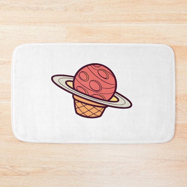 Item preview, Cosmic Ice Cream Planets – Kawaii Space Dessert designed and sold by Timegraf.