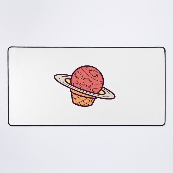 Item preview, Cosmic Ice Cream Planets – Kawaii Space Dessert designed and sold by Timegraf.