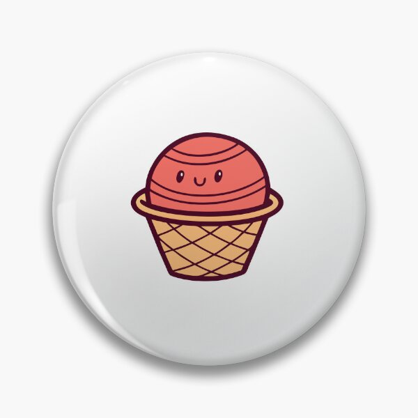 Item preview, Cosmic Ice Cream Planets – Kawaii Space Dessert designed and sold by Timegraf.