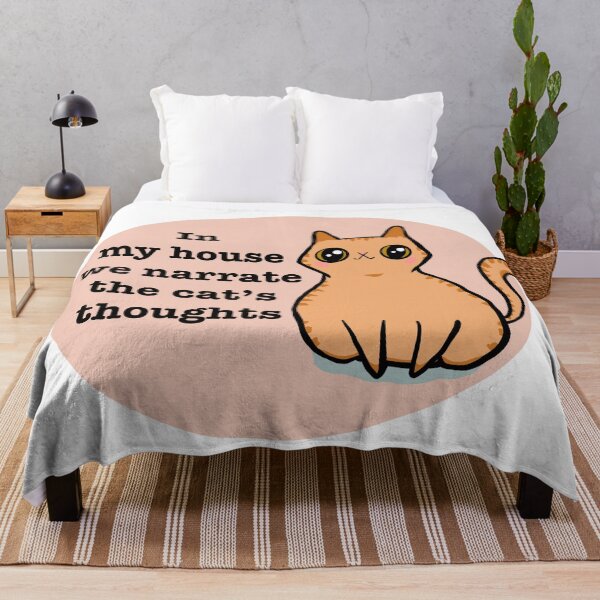 Item preview, Cat Quote (Orange Tabby) designed and sold by makell-creates.