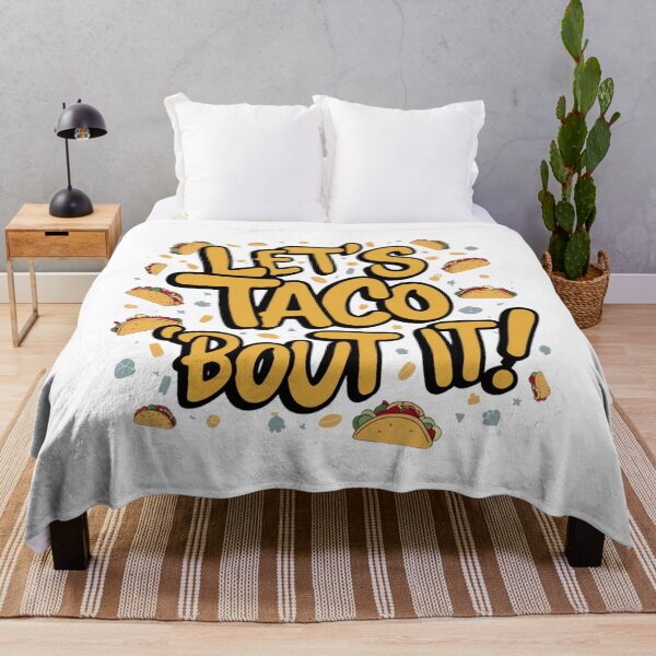Item preview, Let’s Taco ‘bout It – A tasty pun! designed and sold by FrenchTouch77.