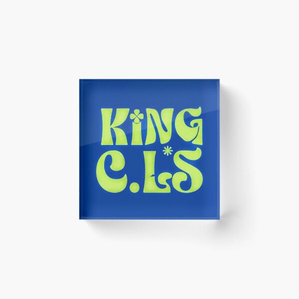Item preview, King C.L.S King's Candy Letter | Royal Blue | Neon Green  designed and sold by Kingcls.