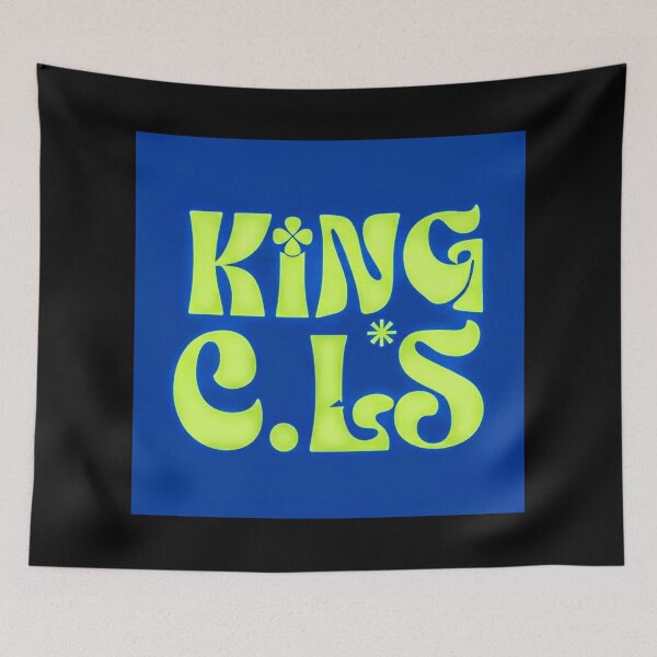 Item preview, King C.L.S King's Candy Letter | Royal Blue | Neon Green  designed and sold by Kingcls.