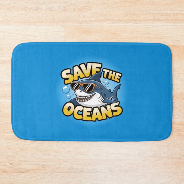 Item preview, Save the Oceans – Let’s protect our sharks! designed and sold by FrenchTouch77.