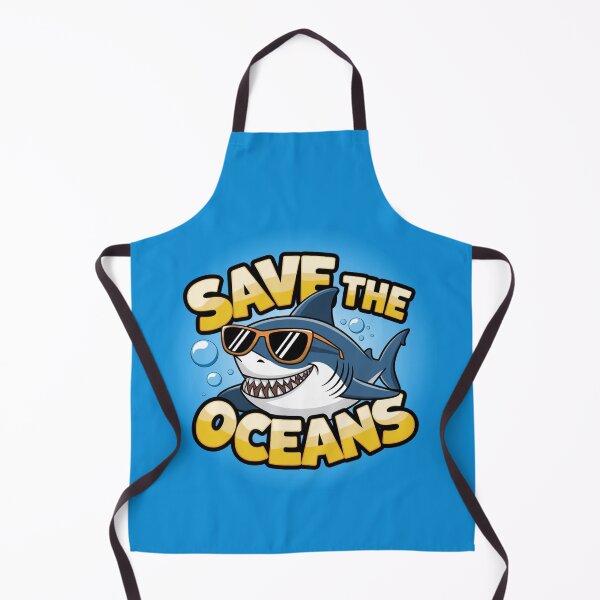 Item preview, Save the Oceans – Let’s protect our sharks! designed and sold by FrenchTouch77.