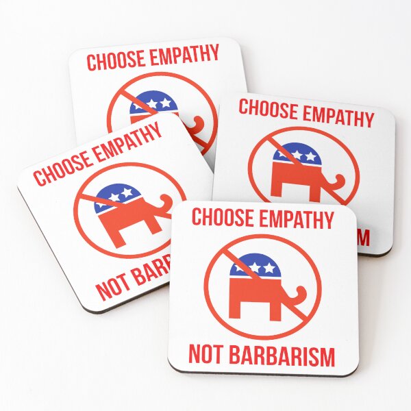 Item preview, Choose empathy not barbarism  designed and sold by Rachel the Artist .