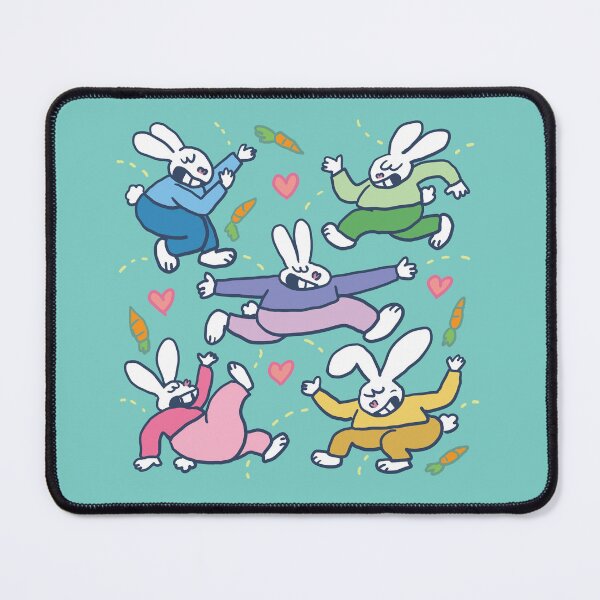 Item preview, Dancing Bunnies #2 designed and sold by robotfunmonster!.
