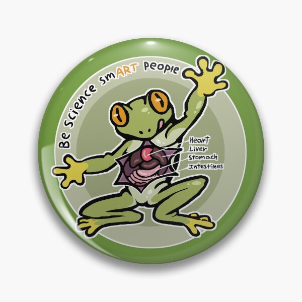 Item preview, Advertise your science smARTs with cute frog anatomy designed and sold by besmARTpeople.