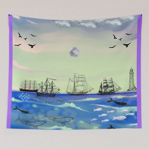 Item preview, sail away and day dream with us. designed and sold by Ravensdream.