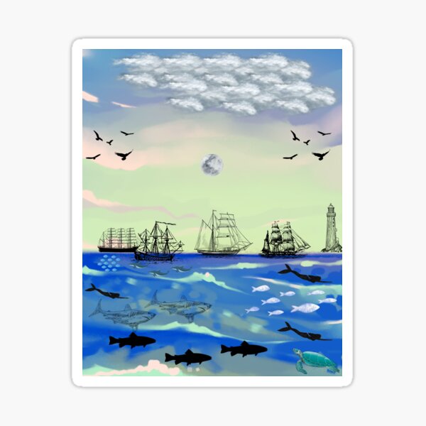 Item preview, sail away and day dream with us. designed and sold by Ravensdream.
