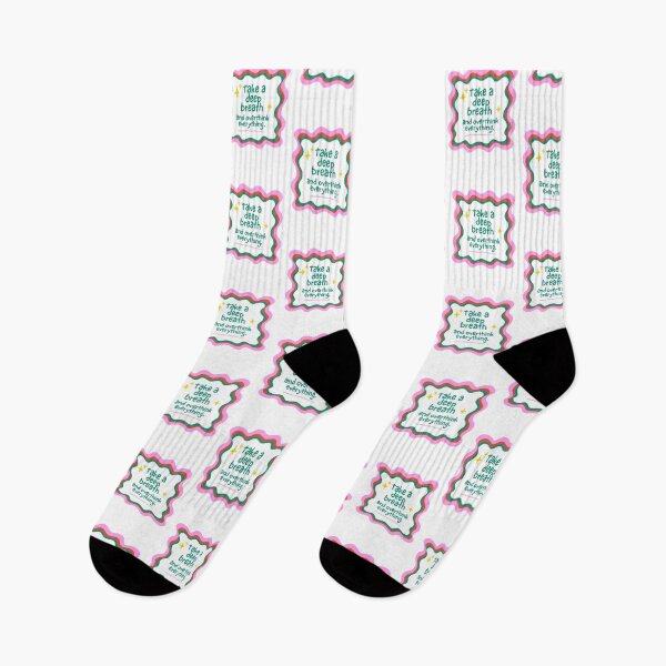 Item preview, Take a deep breath and overthink everything. designed and sold by KatelynMitalski.