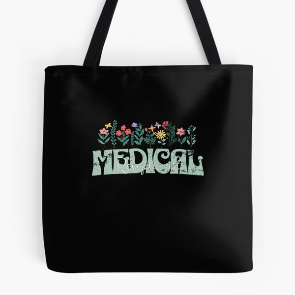 Item preview, Medical Receptionist flowers supporter Retro Vintage designed and sold by Jeangel97.