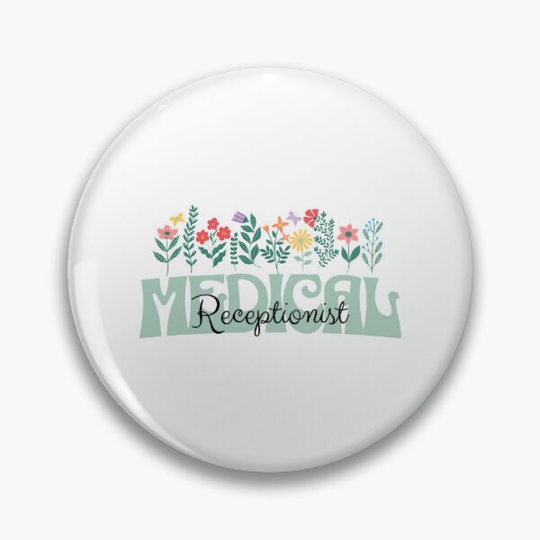 Item preview, Retro Medical Receptionist flowers supporter designed and sold by Jeangel97.