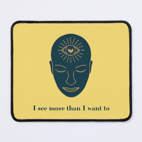 Item preview, Third Eye T-Shirt – I See More Than I Want To designed and sold by PranaLume.
