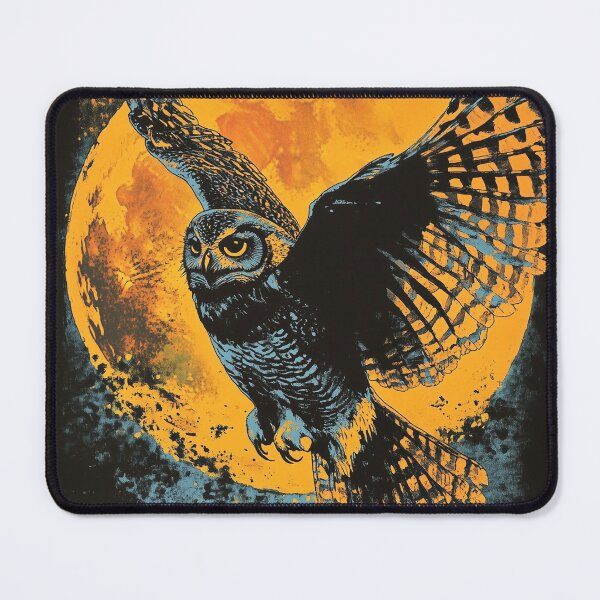 Item preview, Owl at the moon designed and sold by randynash.