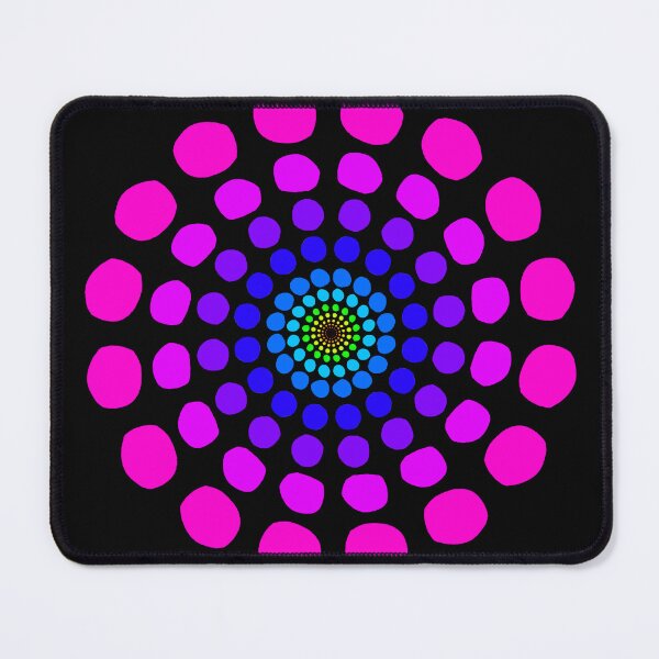 Item preview, Rainbow circles mandala designed and sold by Trusty Treasures.
