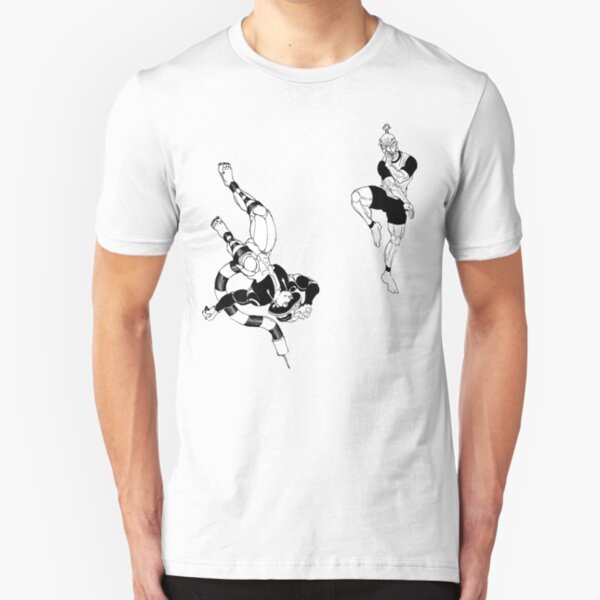 Hunter x Hunter - Netero and Meruem Slim Fit T-Shirt