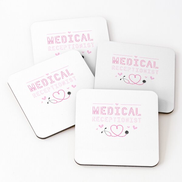 Item preview, Retro Medical Receptionist hearts supporter men women designed and sold by Jeangel97.
