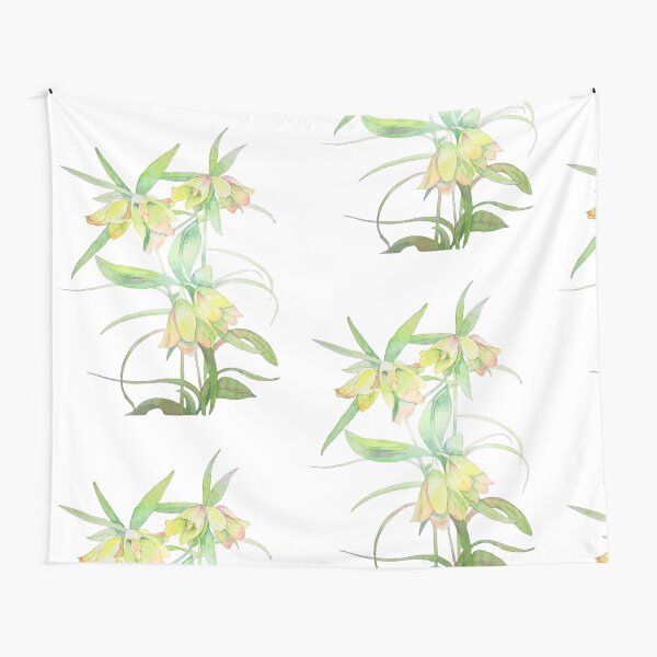 Item preview, Yellow fritillaria watercolour painting  designed and sold by esvb.