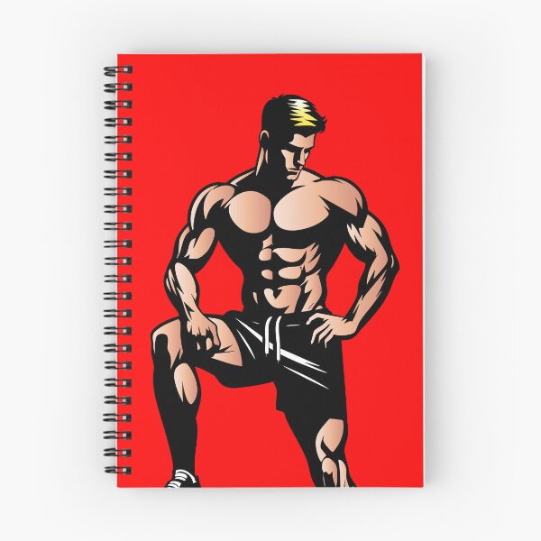 Item preview, Male Fitness Physique designed and sold by ArtFactoryAI.