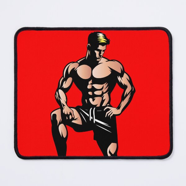 Item preview, Male Fitness Physique designed and sold by ArtFactoryAI.