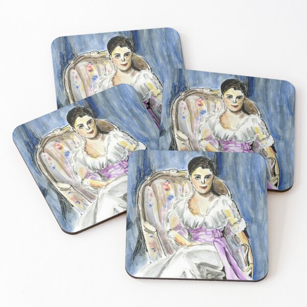 Item preview, Lady Agnew of Lochnaw after John Singer Sargent at the Scottish National Gallery in Edinburgh designed and sold by LymphomaLass.