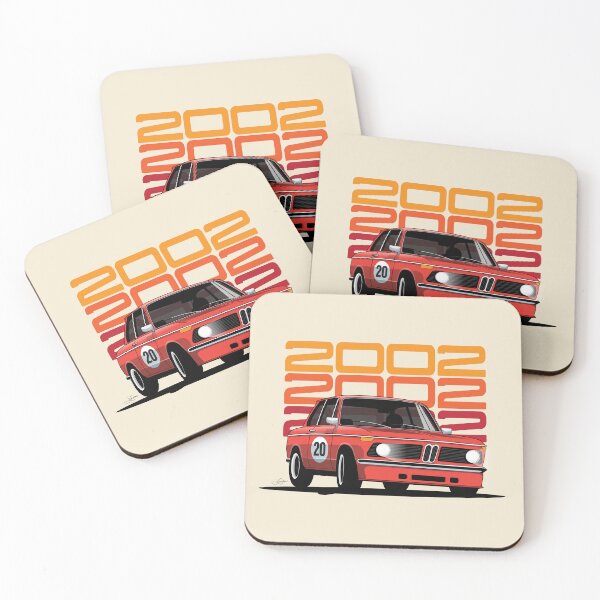 Item preview, 1968-1972 2002 tii Classic Red Racer designed and sold by blackdogshop.