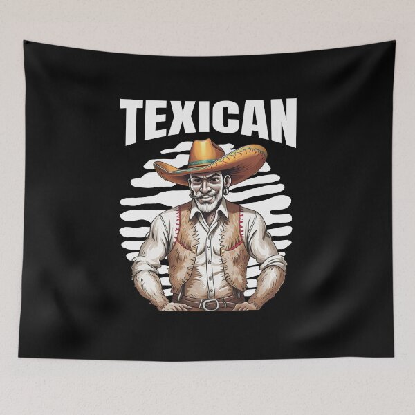 Item preview, Texican texan mexican hat culture men women designed and sold by Jeangel97.